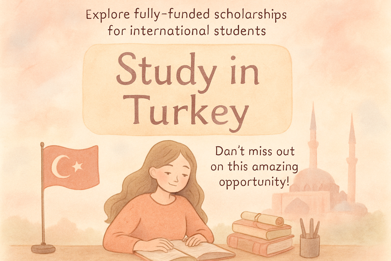 Scholarships Available for Studying in Turkey