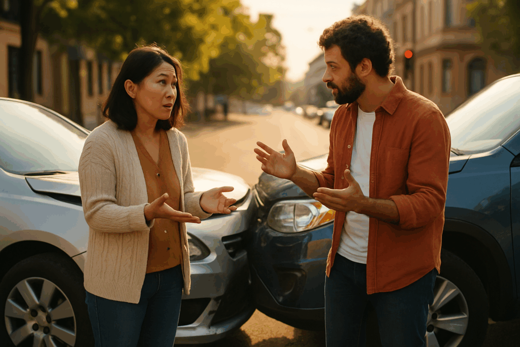 After a Traffic Accident: Navigating Cultural Expectations