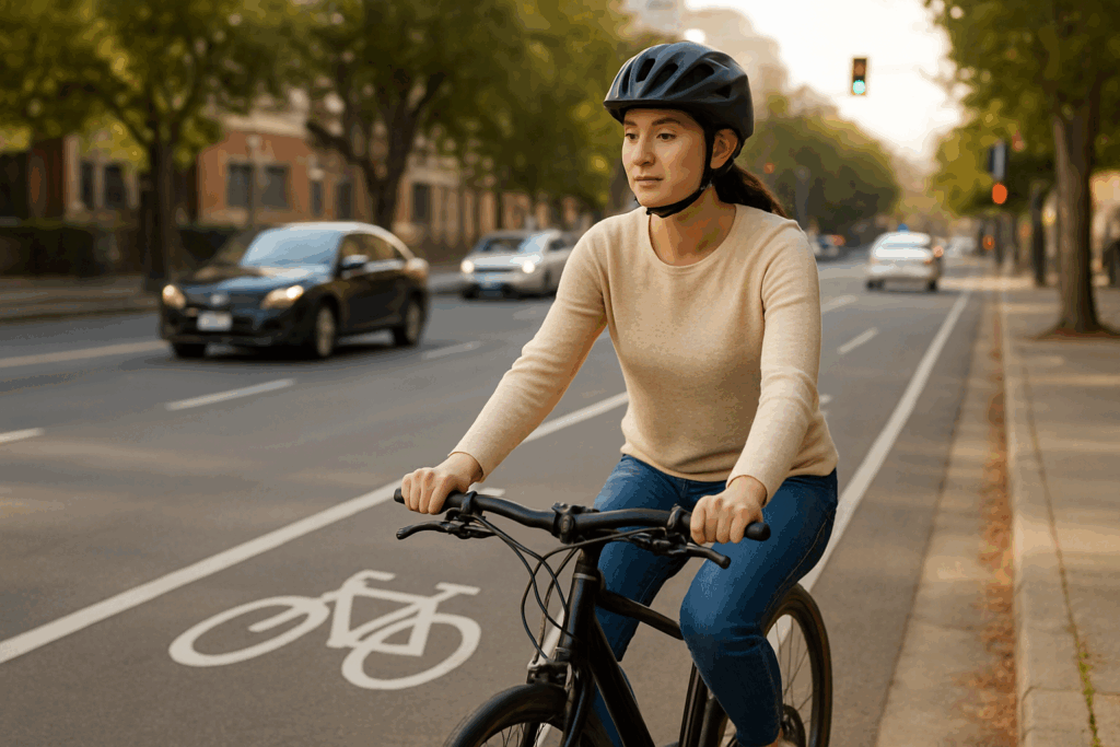 Cycling Safely: Navigating Traffic and Bike Lanes
