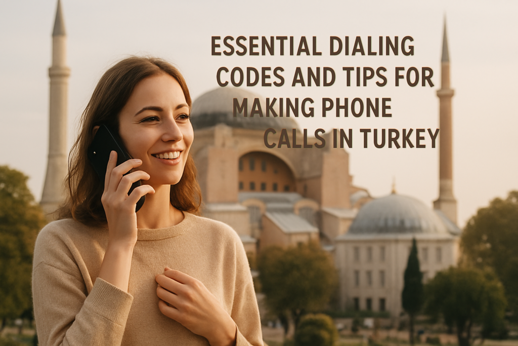 Making Phone Calls in Turkey: Dialing Codes and Tips