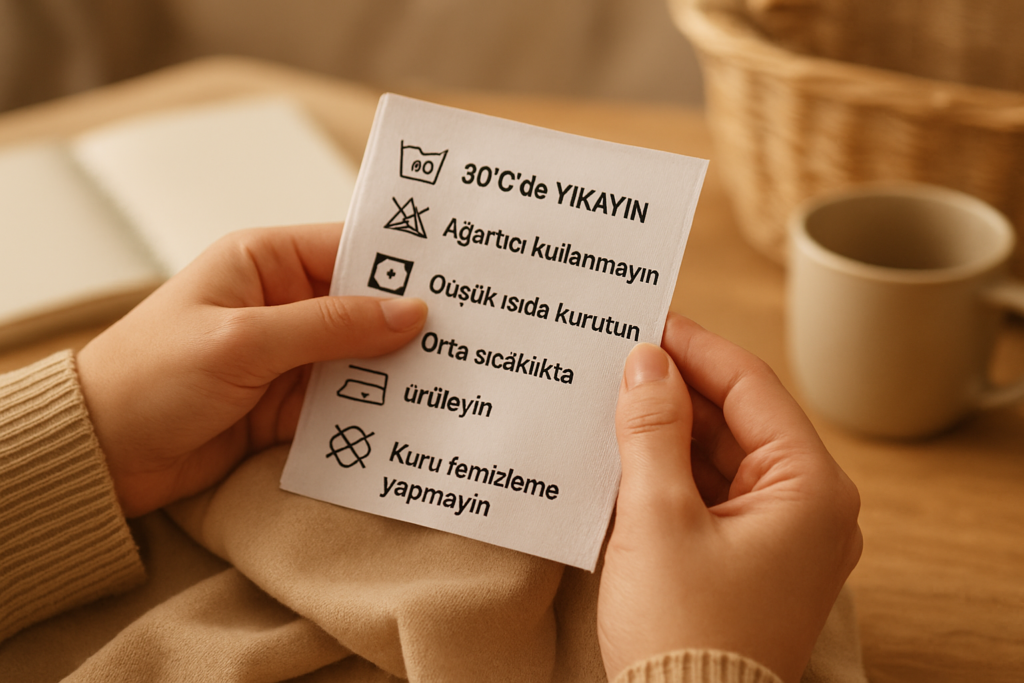 Laundry Symbols and Instructions: Decoding Turkish Labels