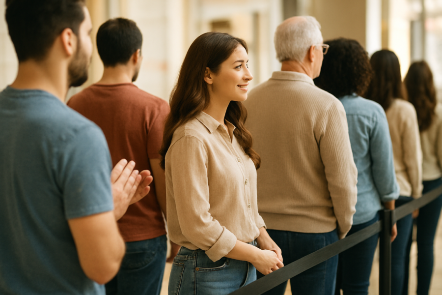 Queue Etiquette: Navigating Lines in Public Places